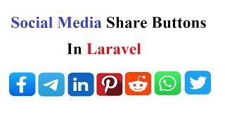 Social Media Share Buttons In Laravel