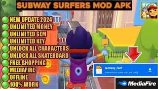 Subway Surfers MOD APK 3.35.1 TERBARU 2024! UNLIMITED COINS & KEYS! NO PASSWORD!