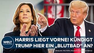 US-WAHLEN: Harris siegt in Umfragen! Präsident Biden: Trump will ein Blutbad bei Wahl-Niederlage!