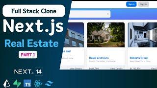  Build & Deploy a Real Estate App with Next Js 14 | Full Stack Project Tutorial [] Part 1