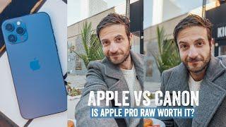 Is Apple ProRaw Worth it? Apple iPhone 12 Pro Max vs Canon R5 | Brunch Boys