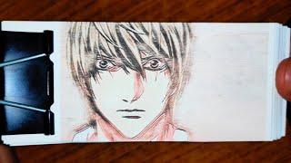 L death Flipbook | Death Note Flip book | Light Vs L | L Dies | Ryuzaki Dies