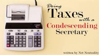 Doing Taxes with a Condescending Secretary Roleplay -- (Female x Listener) (Form 1040) (Educational)