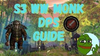 Windwalker Monk Full Beginner's Guide | Season 3 Dragonflight