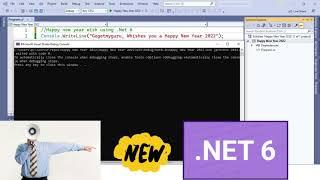 Happy New Year 2022 using  .Net 6 | Dotnet 6