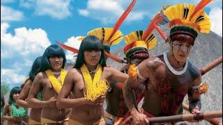 Экзотические традиции Бразильського племени | сексуальные игры дикарей, дикое племя, танцы племен