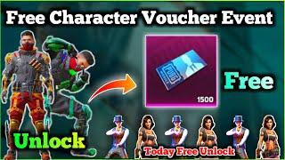 2020 New Trick !! Get Free Character Voucher In Pubg Mobile | Unlock Free Sara Andy & Carlo Pubg
