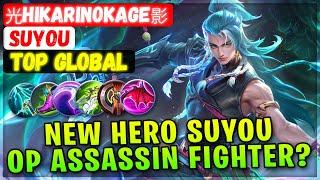 New Hero Suyou, Overpower Assassin Fighter? [ The Mask of the Immortal ] 光HikariNoKage影 - MLBB