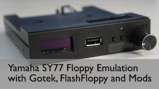 Outdated: FlashFloppy Gotek Floppy Emulator for Yamaha SY77/SY99 (STM32-based, see description)