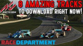 My 8 Best Free Assetto Corsa Tracks on RaceDepartment