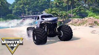 Monster Jam Adventures | Animierte Kindershow - “Das Strandunglück” | Monster Jam