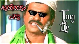 ഞാഞ്ഞൂൽ പത്തിവിടർത്ത്യാ ആരാ പേടിക്കാ | Kuthiravattam Pappu Thuglife Scene