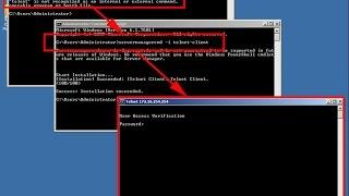 TELNET Is Not Recognized Internal or External Command