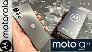 Motorola Moto g22 - Unboxing and Hands-On