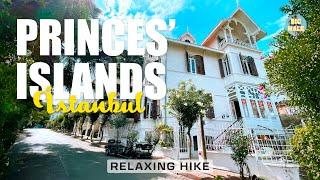 Princes' Islands Istanbul - Buyukada | 4k Relaxing Hike and Walking Tour