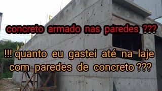 Quanto  custa  fazer  um  casa  em cocreto  armado.     ?  QUANTO  EU  GASTEI  ATE  NA  LAJE  !