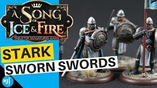 How To Paint Stark Sworn Swords | Song Of Ice And Fire Miniatures Game