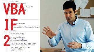 Excel VBA Conditional IF Statements for Beginners Part 2 of 3 - If - Else - End if