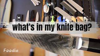 Inside a Pro Chef's Knife Bag | Foodie