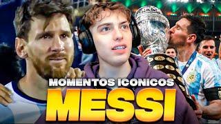 DAVOO XENEIZE REACCIONA A LOS MOMENTOS MAS ICONICOS DE MESSI EN COPA AMERICA (2007-2024) INCREIBLE!