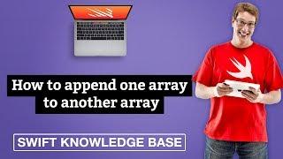 How to append one array to another array – Swift 5