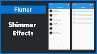 Flutter Shimmer Effects - How to create Shimmer effects like Facebook and Instagram.