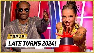 The LATEST CHAIR TURNS of 2024 on The Voice!