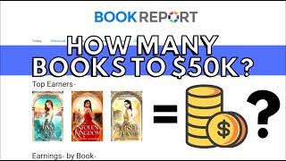 How many books do I need to sell to make $50,000? (How much MONEY do AUTHORS make?)