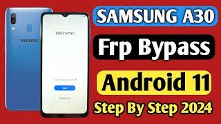 Samsung A30 Frp Bypass Android 11 | Samsung A30 Google Account Bypass | A30 Frp Bypass Without PC |