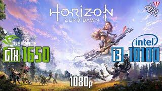 GTX 1650 + i3-10100 (1080p) | Horizon Zero Dawn (in 2022)