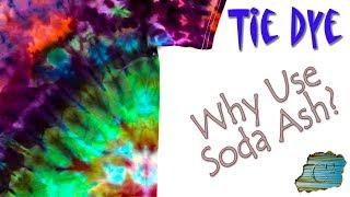 Experimental Tie Dye:  Why Use Soda Ash? [Ice Dye]