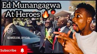 President Ed Munangagwa vakatyisa vanhu neSecurity kuHeroes 