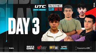 UZBEKISTAN CLAN BATTLE DAY 3, TEOTIMUR, SMOOZY, LAPAR DAVRON, UWW, DN, NOT, #pubgmobile