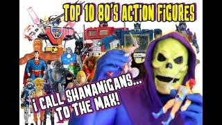 Skeletor Reacts to Top Action Figures of The 80's (Toy Galaxy)