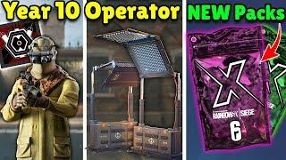 *NEW* Year 10 Season 1 *CURTAIN* Operator & Alpha Packs! - Rainbow Six Siege