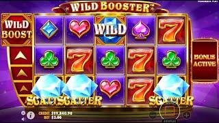 Wild Booster slot from Pragmatic Play - Gameplay (Buy Feature & Free Spins) 