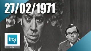 13h 1ère chaîne ORTF du 27 février 1971 : La mort de Fernandel | Archive INA