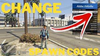 How To Change The Vehicle Spawn Code For Your FiveM Addon Vehicles