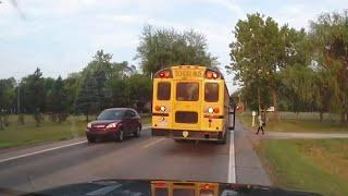 Police are cracking down on drivers ignoring school bus stop lights in Huron Township