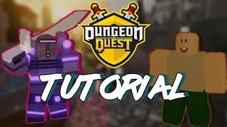 Tutorial Para iniciantes de como jogar Dungeon quest