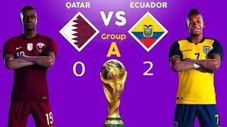 Highlight Qatar vs Ecuador World Cup 2022 in Qatar