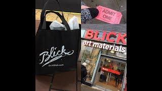 Grand Opening day Blick Art Materials Harlem NY 2017 | Geez Louise Artist