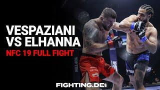 Schock für Frankfurt | Patrick Vespaziani vs. Zakaria Elhanna  NFC 19 - FIGHTING