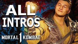 MORTAL KOMBAT 1 Shang Tsung All Intros Dialogue Character Banter MK1