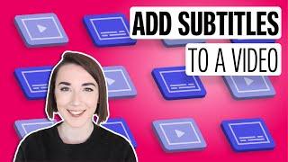 Easily Add Subtitles To ANY Video!