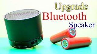 The Portable Bluetooth Stereo Speaker How to Open and How to Increase Battery Life