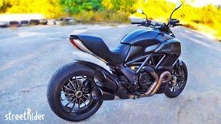 First Ride on a Ducati Diavel