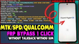  New Method Frp Bypass 2024-25 |MTK/Qualcomm | Xiaomi/Poco Frp Unlock Tool |