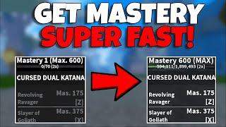 The *FASTEST* Ways to Get MASTERY in Blox Fruits!