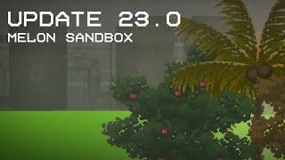 Update 23.0 | Acid map | Melon Sandbox